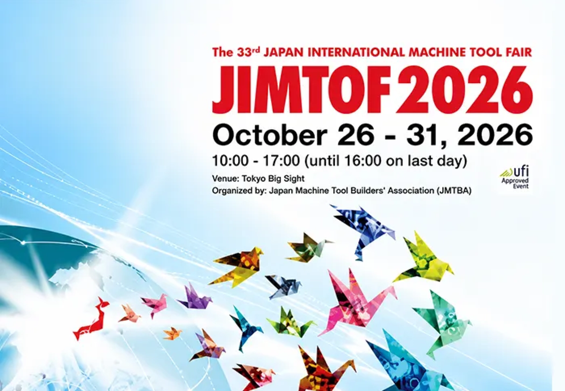 Einladung zur JIMTOF 2026 in Tokio